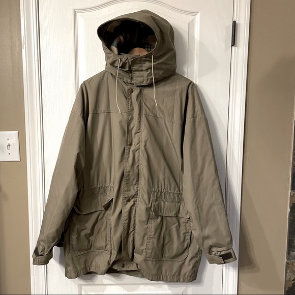 Woolrich Other - Woolrich | Wool Nylon Anorak Barn Chore Coat Mens Large Detachable Hood & Lining